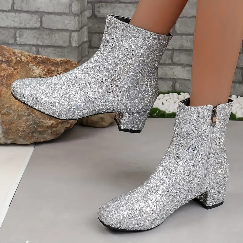 ELLARIA | PATTERN PARTY BOOTS FOR WOMEN