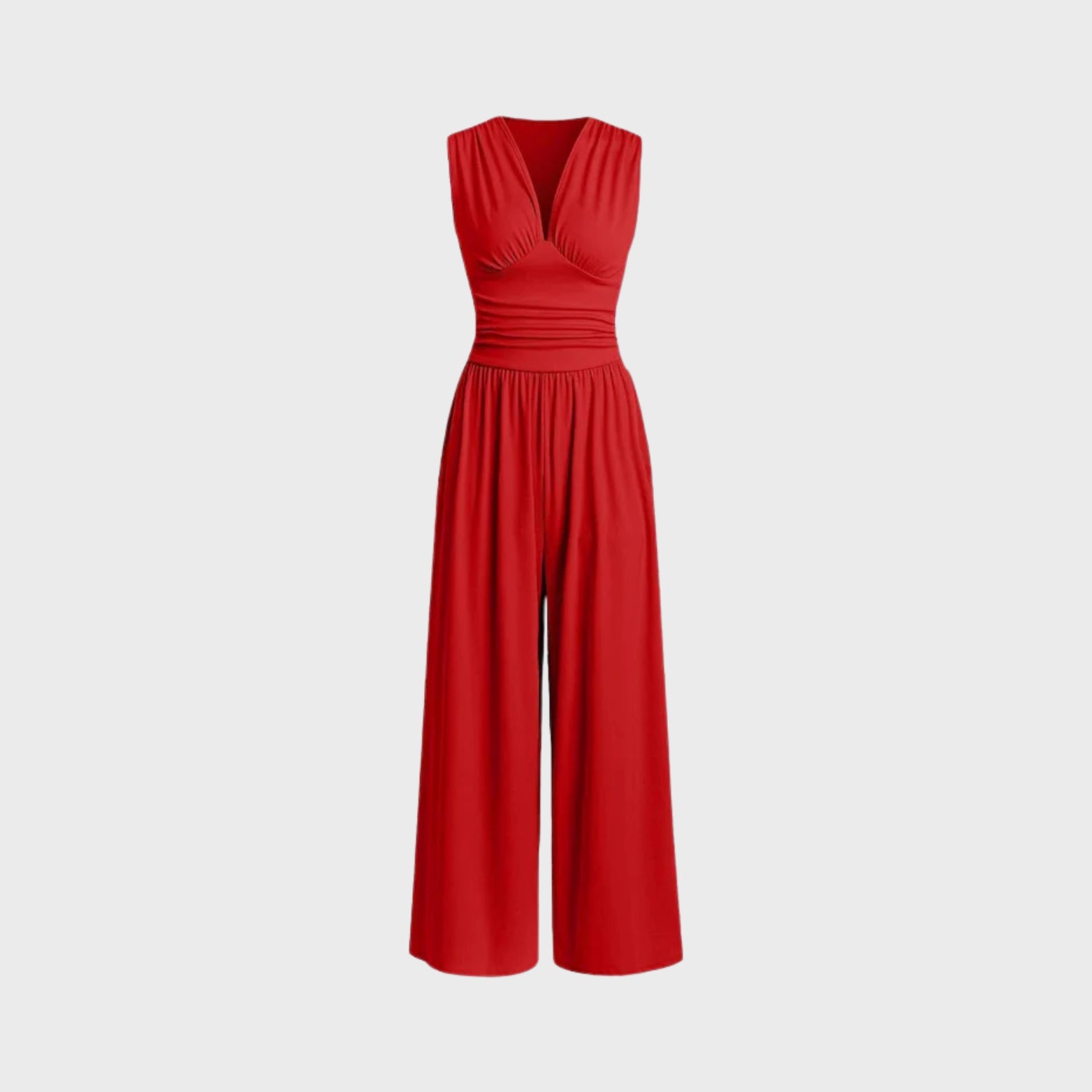 CHARITY - CHIC SLEEVELESS WIDE-LEG JUMPSUIT