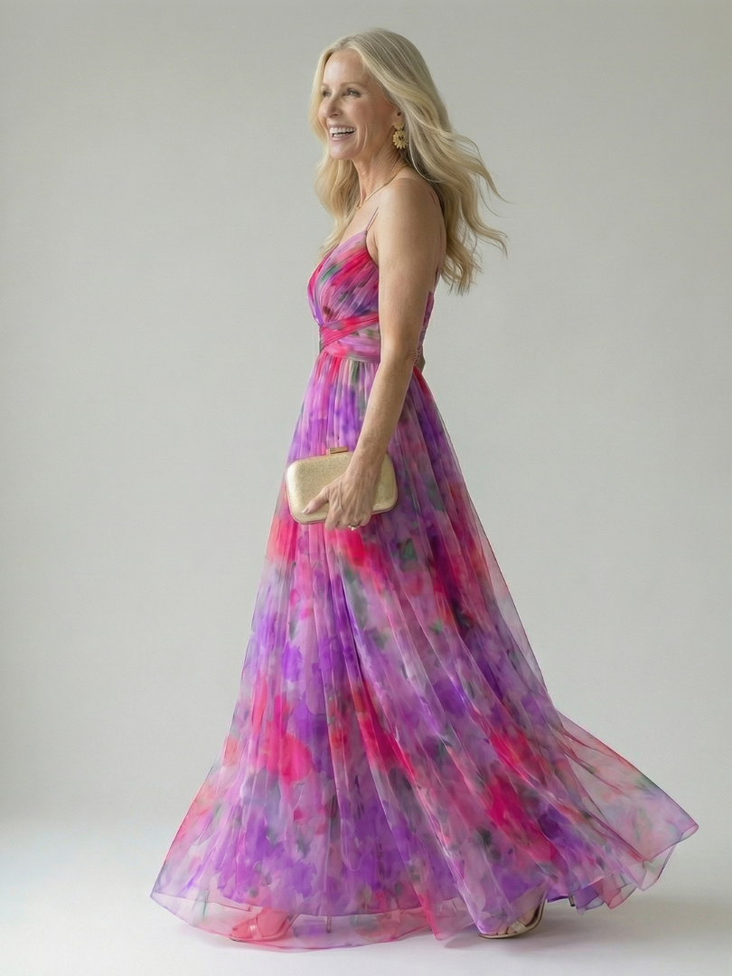 ISEL | WRAP MAXI DRESS FOR WOMEN