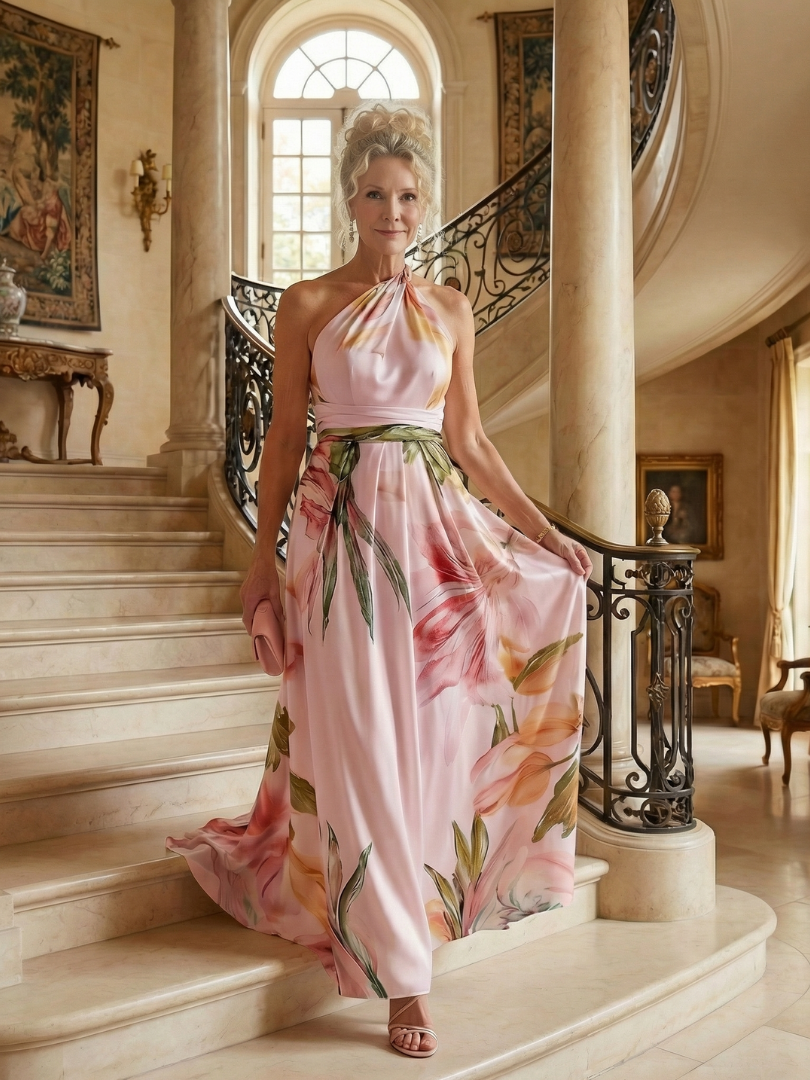 AMIEL | LIGHTWEIGHT MAXI DRESS FOR WOMEN