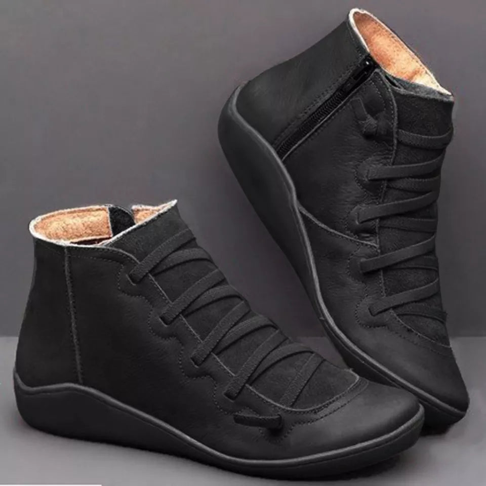 SCARLETT | LEATHER AUTUMN BOOTS FOR WOMEN