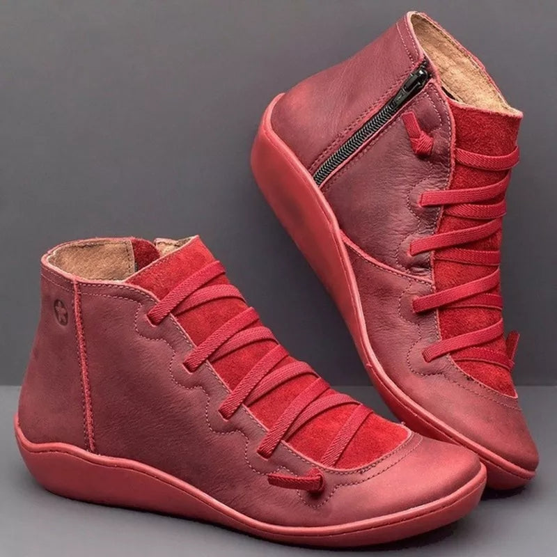 SCARLETT | LEATHER AUTUMN BOOTS FOR WOMEN