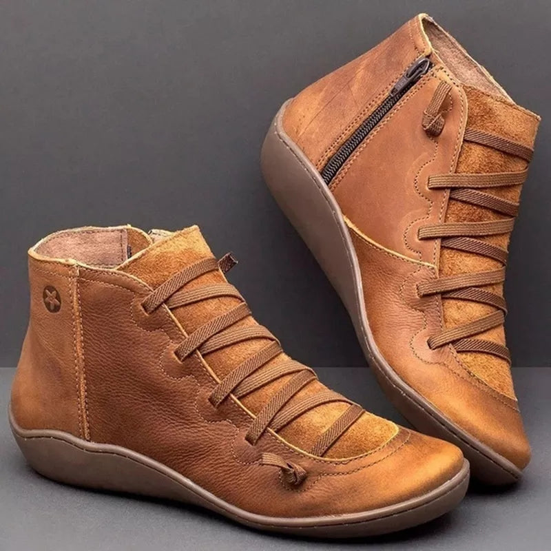 SCARLETT | LEATHER AUTUMN BOOTS FOR WOMEN
