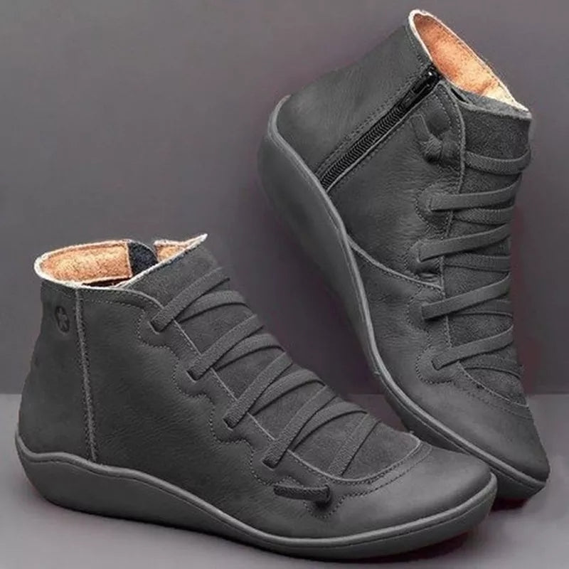 SCARLETT | LEATHER AUTUMN BOOTS FOR WOMEN