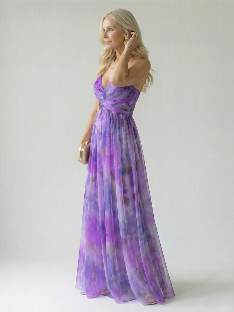 ISEL | WRAP MAXI DRESS FOR WOMEN