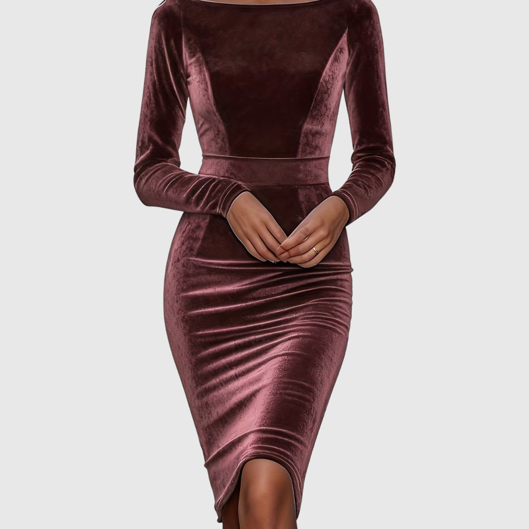 AVALANCHE - LUXE VELVET BODYCON DRESS