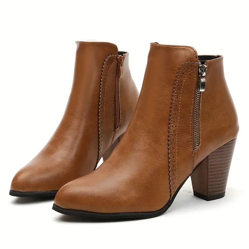 AMARISA | COMFORT CHUNKY HEELS FOR WOMEN