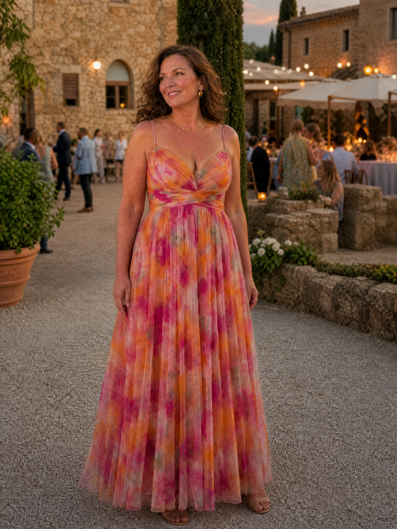 ISEL | WRAP MAXI DRESS FOR WOMEN