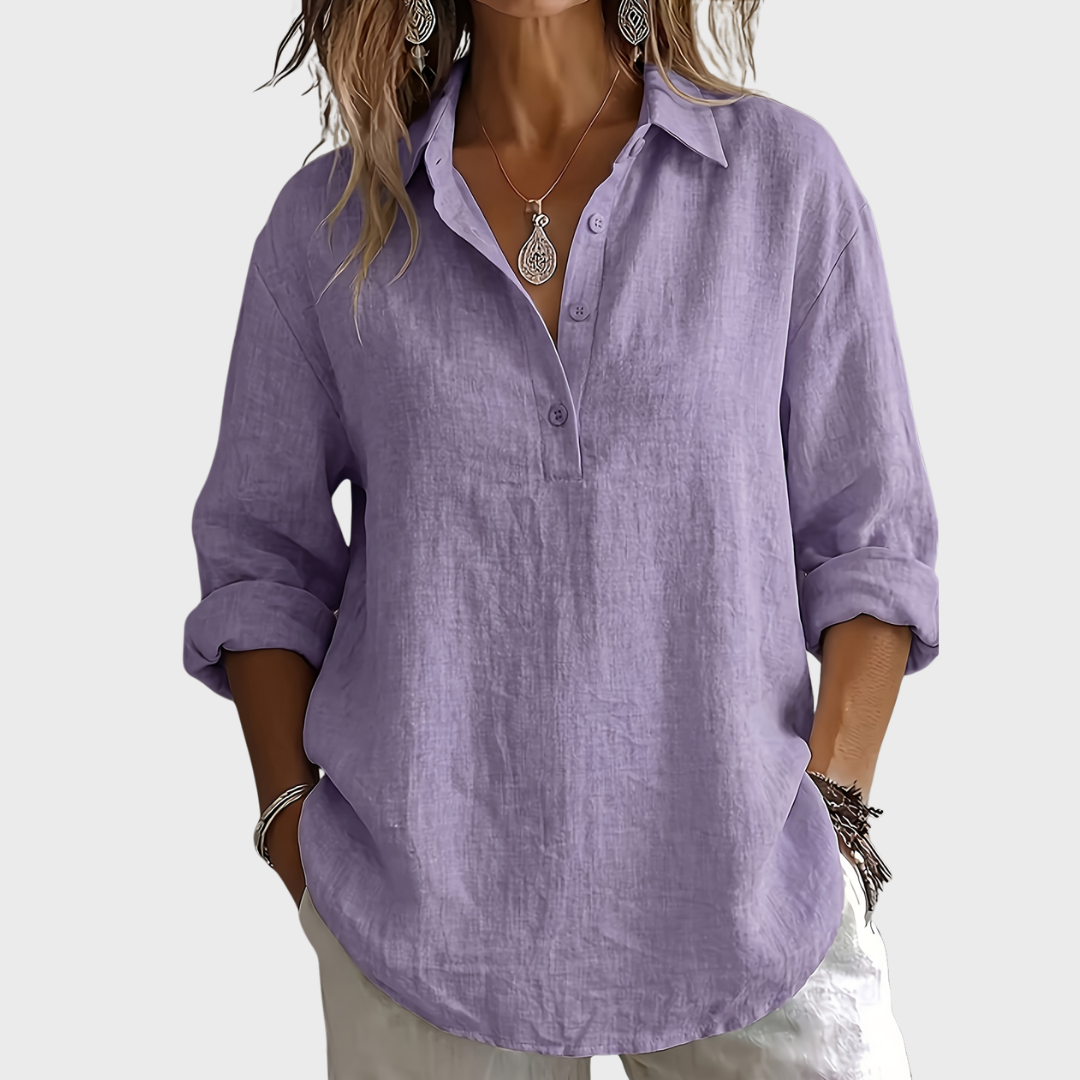 OLIVIA – CHIC LOOSE-FIT BLOUSE