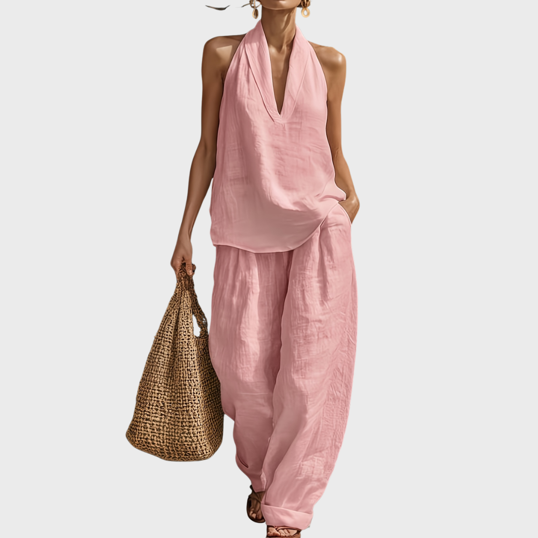 LORENA – WIDE-LEG SUMMER SET