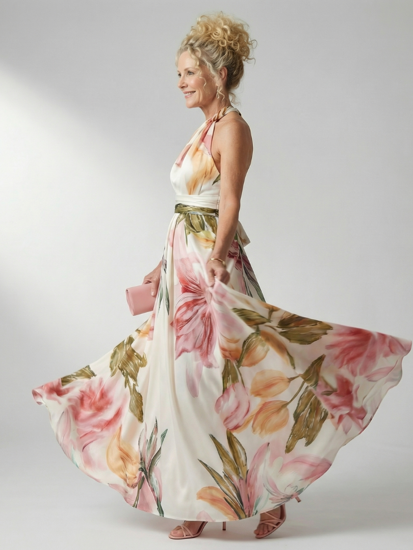 AMIEL | LIGHTWEIGHT MAXI DRESS FOR WOMEN