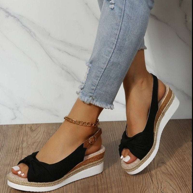 Penelope - Orthopedic Peep-Toe Sandals