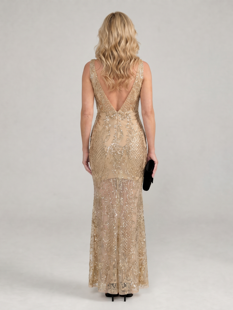 SIREA | SEQUIN MIDI DRESS FOR WOMEN