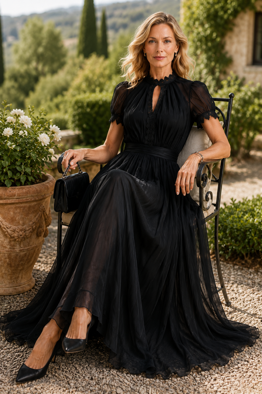 BAILEY | FLOWING MIDI DRESS FOR WOMEN