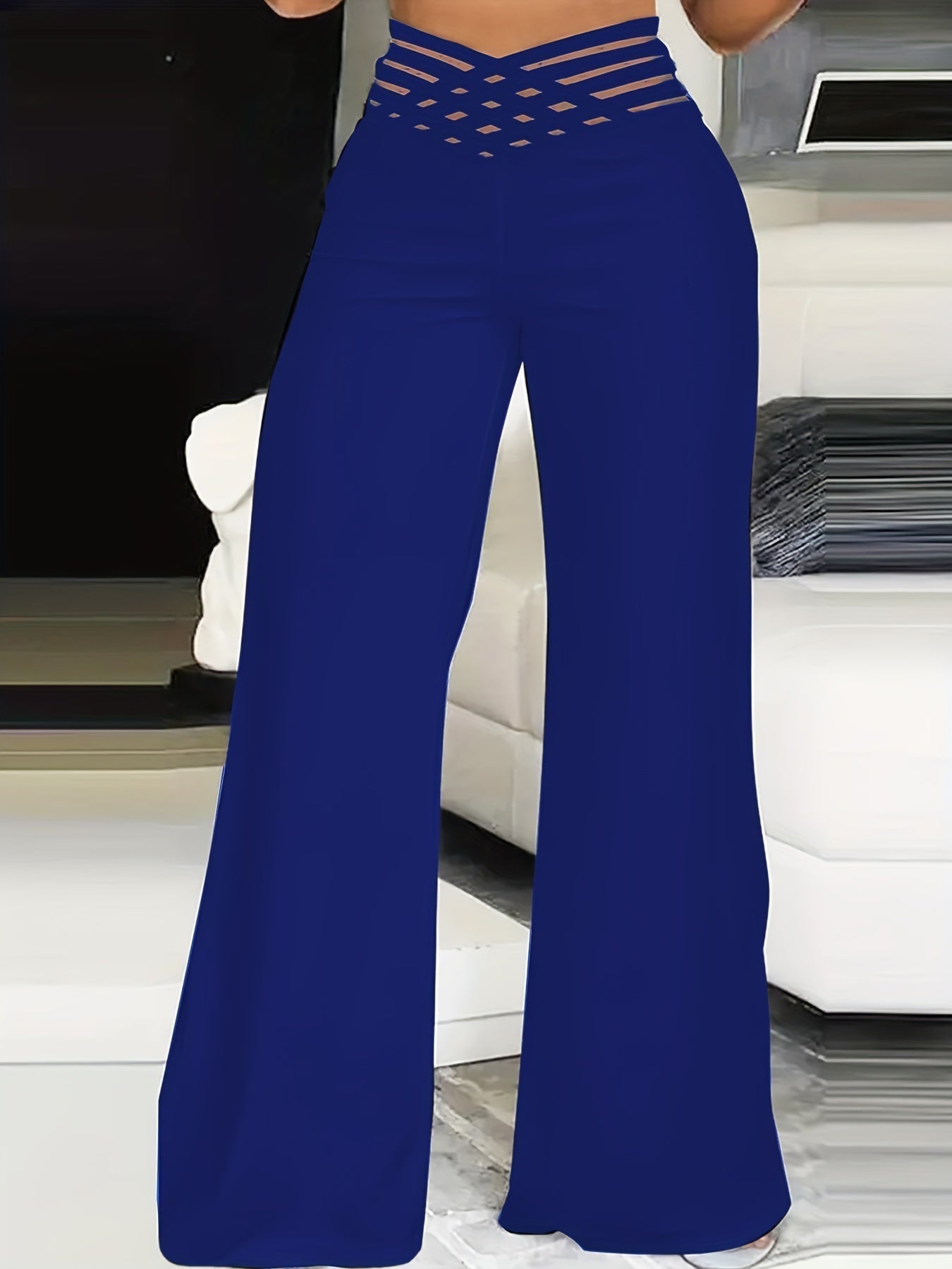 TAVIRA - BREATHABLE HIGH-WAIST PANTS