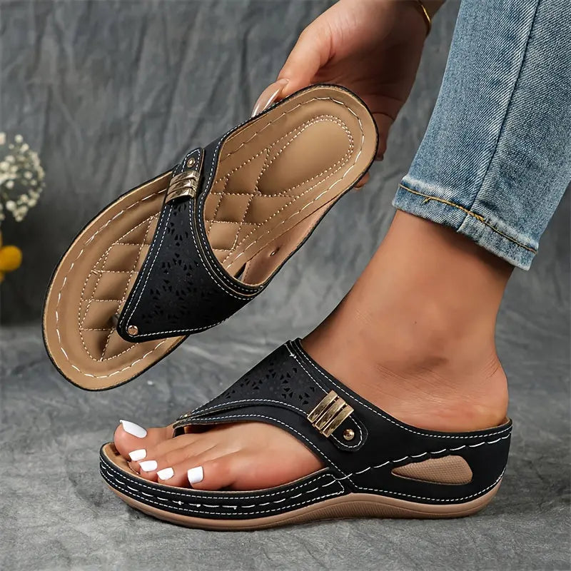 Morrie – Wedge Toe Sandals for Women