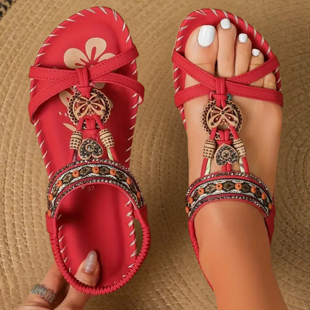 Lyca – Orthopedic Ibiza-Style Sandals for Comfort & Elegance