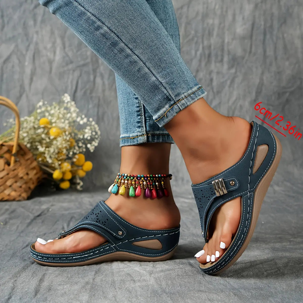 Morrie – Wedge Toe Sandals for Women