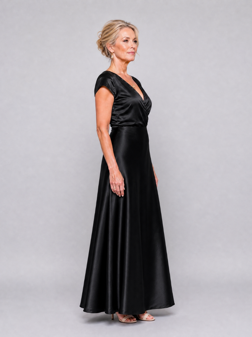 SAMOUSE | WRAP MAXI DRESS FOR WOMEN