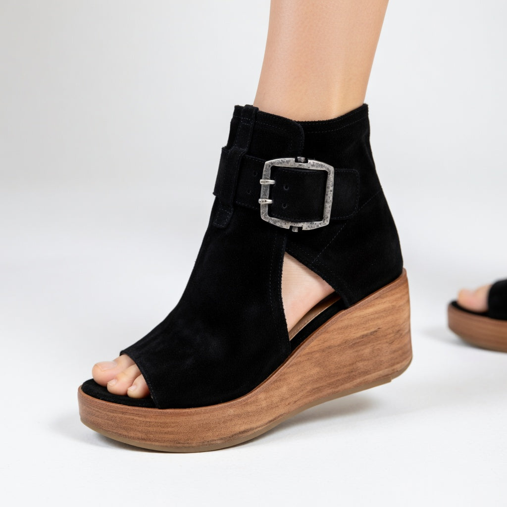 ORÉLISSE - MODERN OPEN WEDGE BOOTS