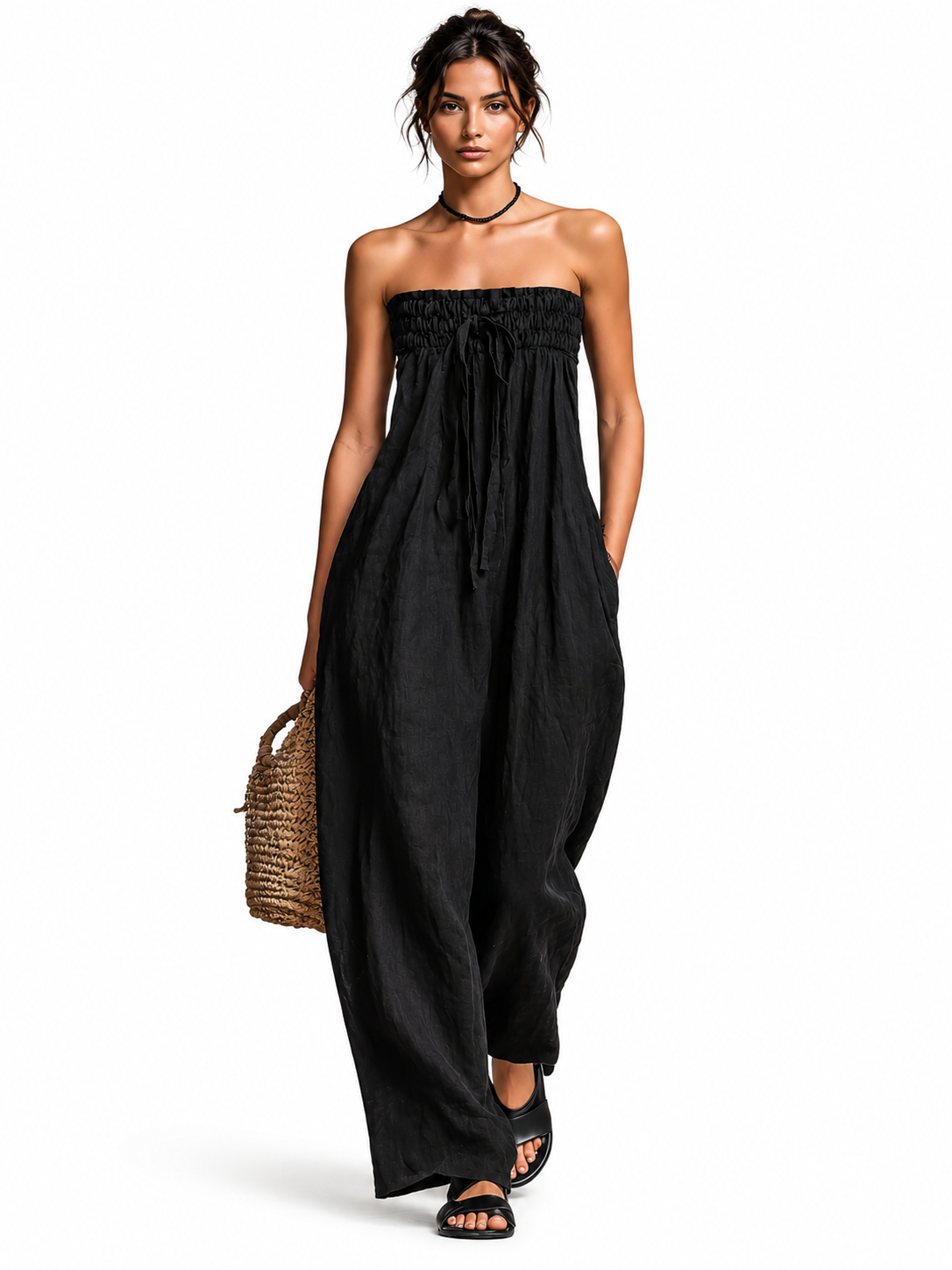 NINA | STRAPLESS JUMPSUIT FOR WOMEN
