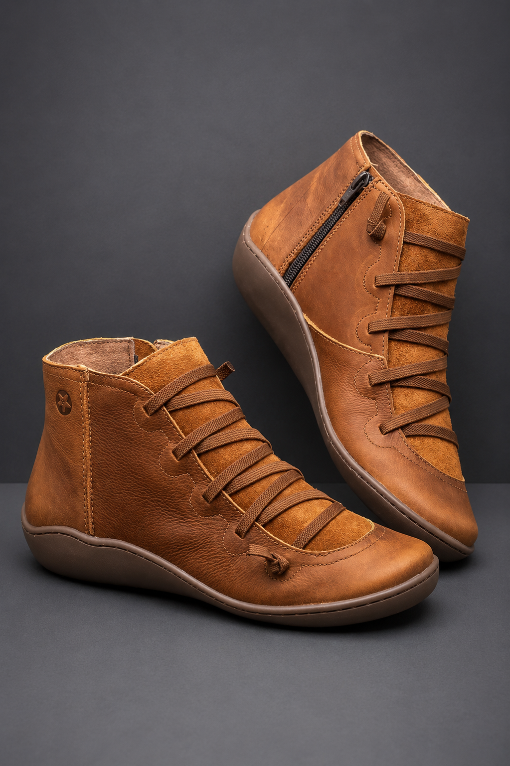 SCARLETT | LEATHER AUTUMN BOOTS FOR WOMEN