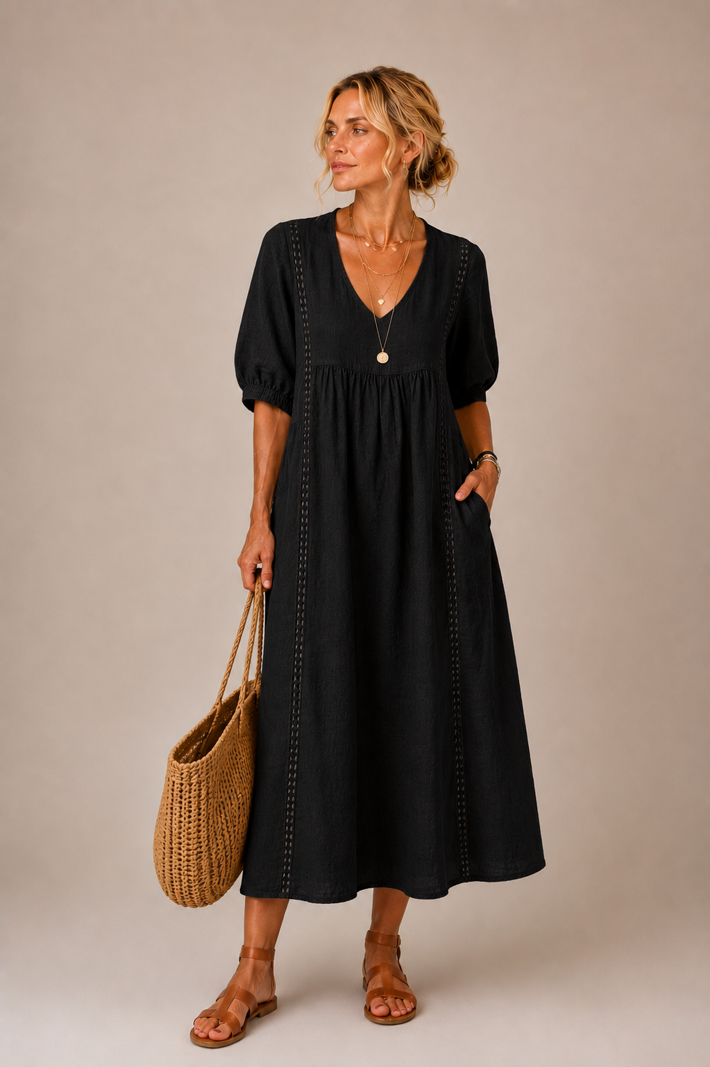 SEFI | SUMMER MIDI DRESS FOR WOMEN