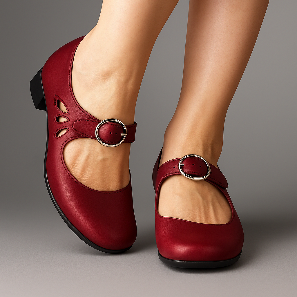 Nicole – Orthopedic Leather Sandals