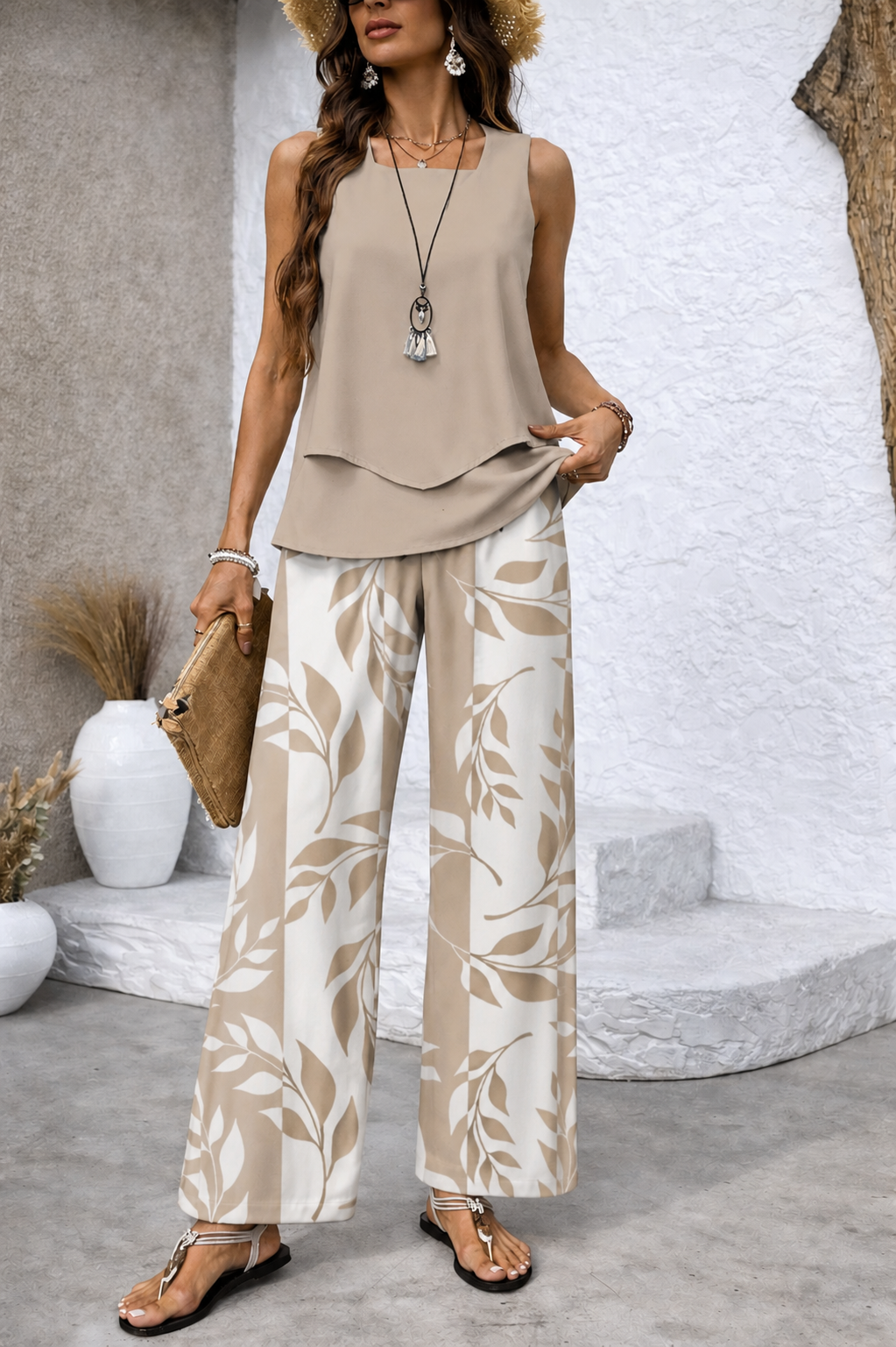 SOREVIANA | DESERT LEAF SET FOR WOMEN