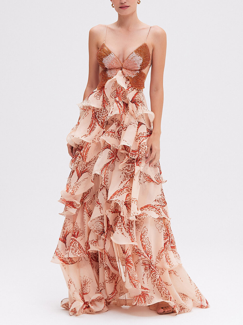 LA SCINTILLA - SIGNATURE MAXI BOW DRESS