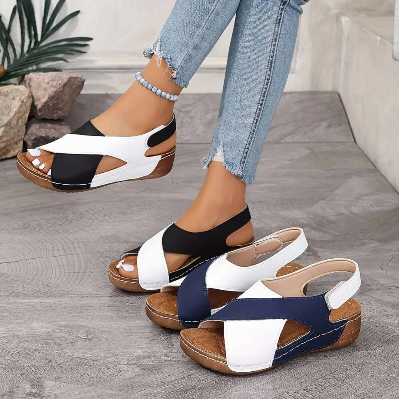 Denise – Orthopedic Open-Toe Sandals