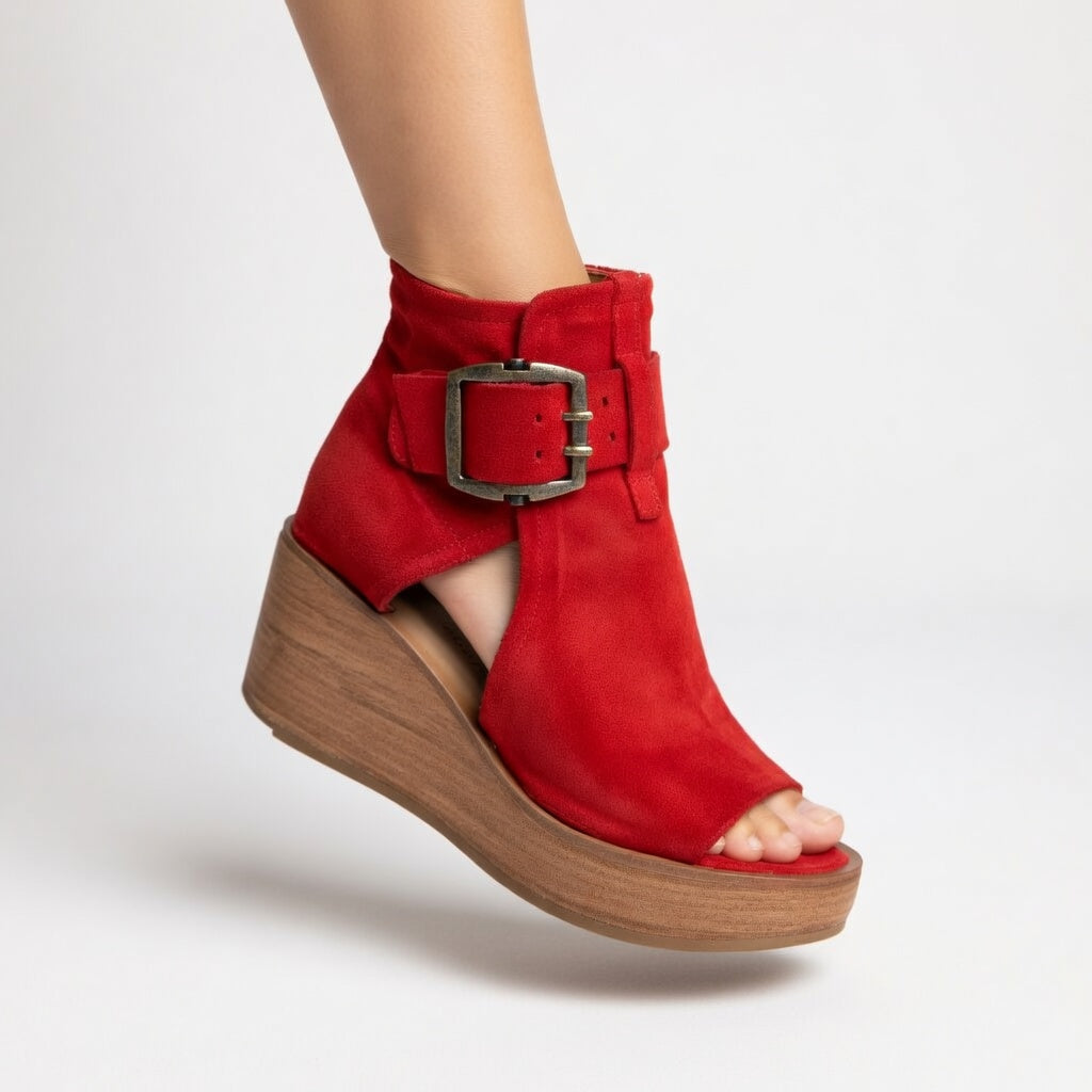 ORÉLISSE - MODERN OPEN WEDGE BOOTS