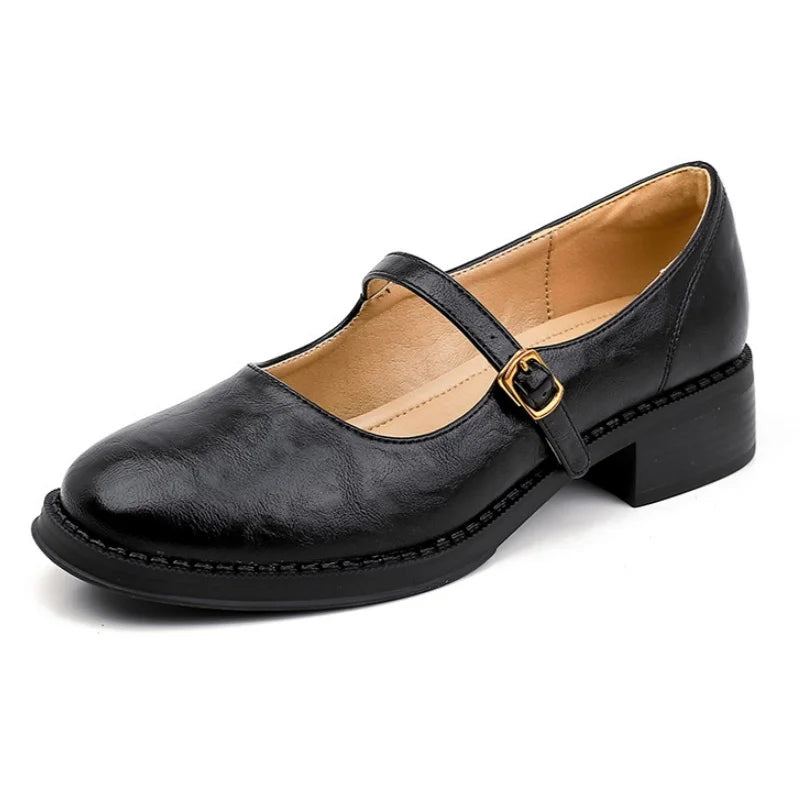 DORVANNA - COMFORT LEATHER MARY JANES