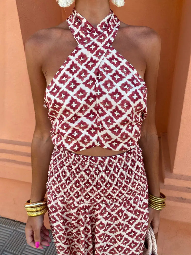 SAVANNAH | OFF-SHOULDER TWO-PIECE SET FOR WOMEN