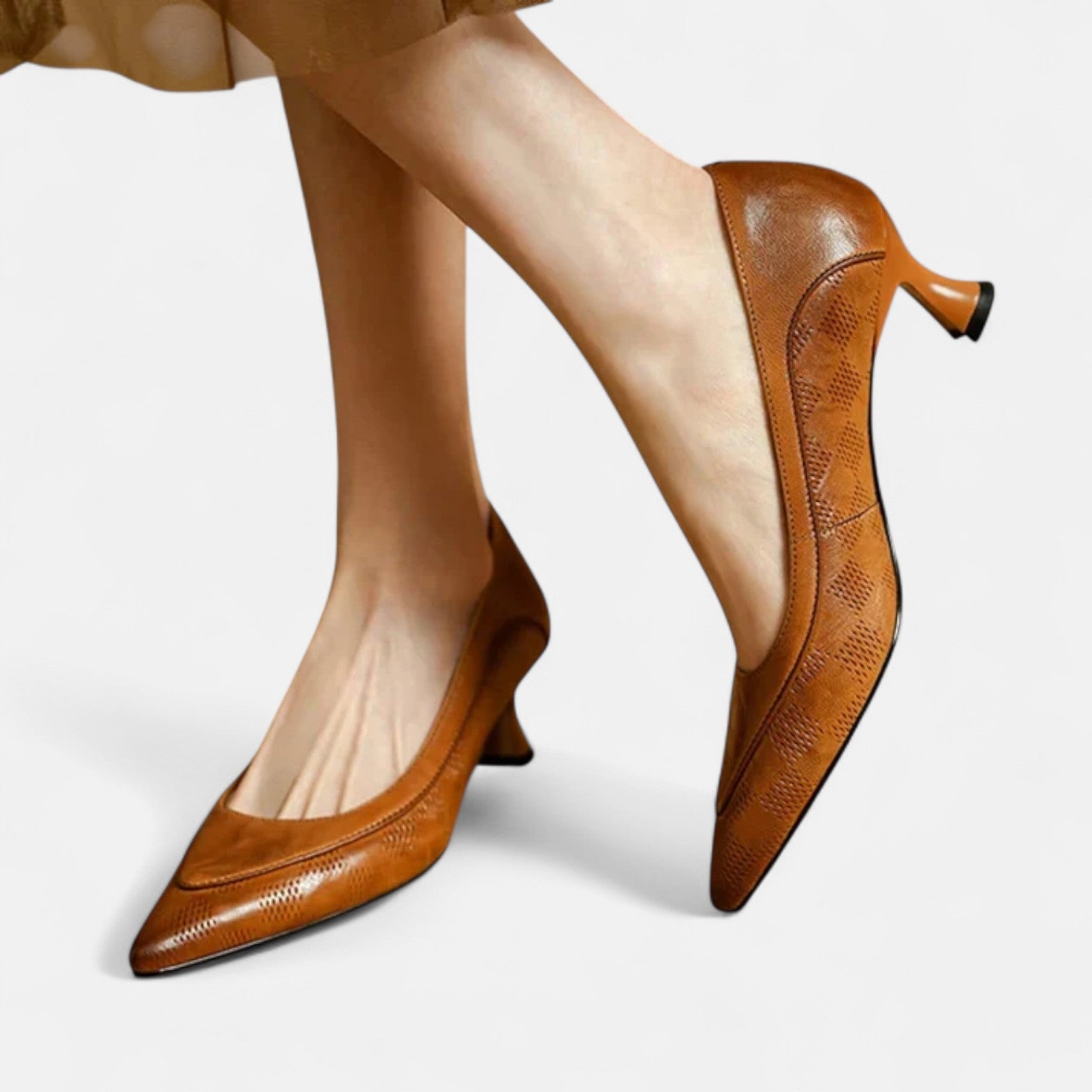 AMARA - LEATHER HEELS