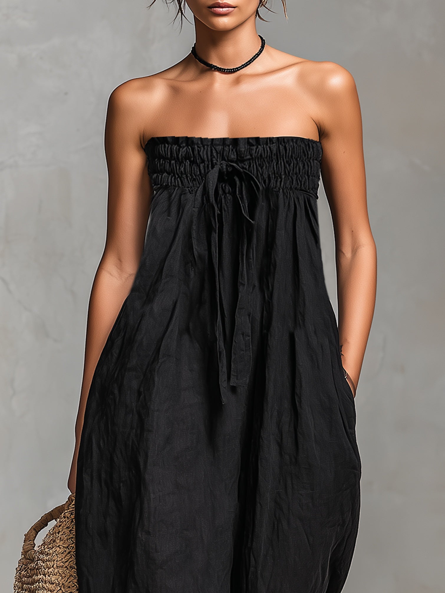 NINA | STRAPLESS JUMPSUIT FOR WOMEN