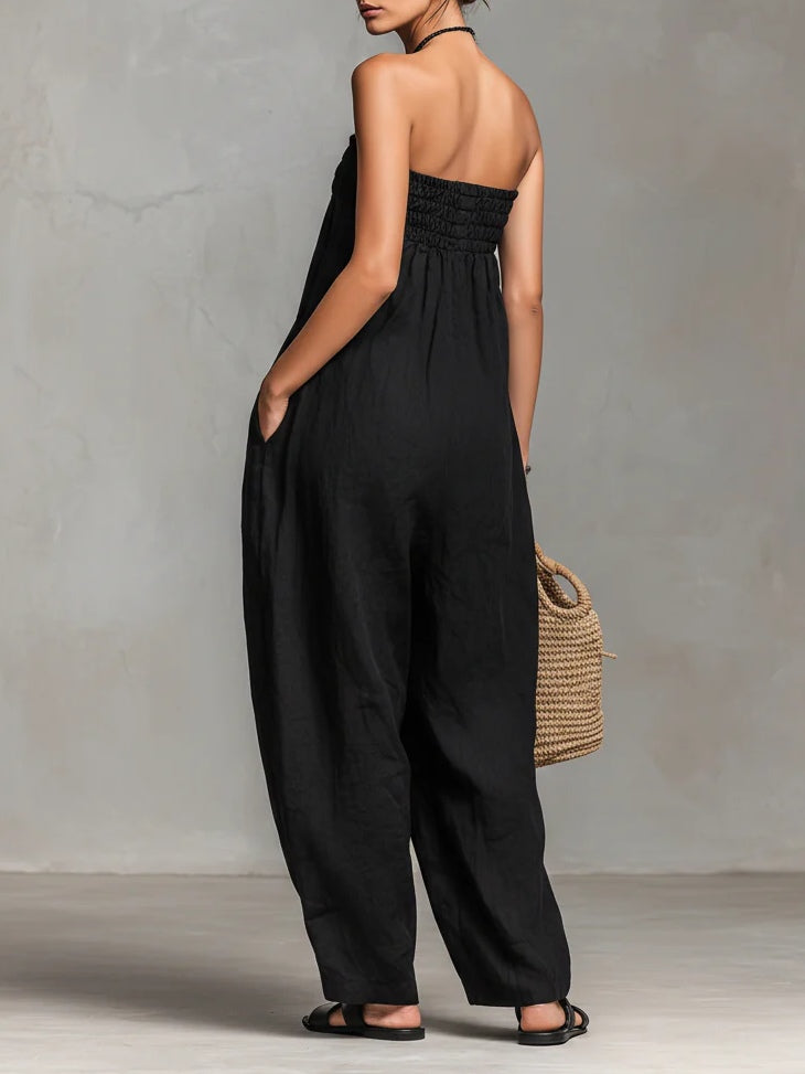 NINA | STRAPLESS JUMPSUIT FOR WOMEN