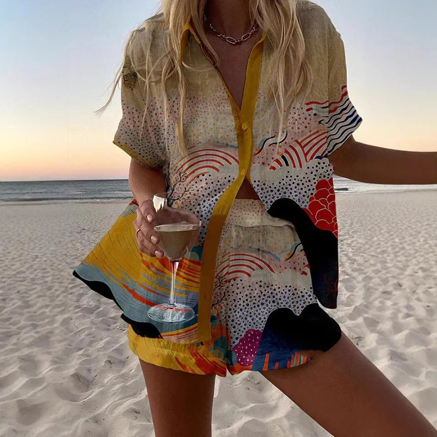 NADIA | FLOWY RESORT SET FOR WOMEN