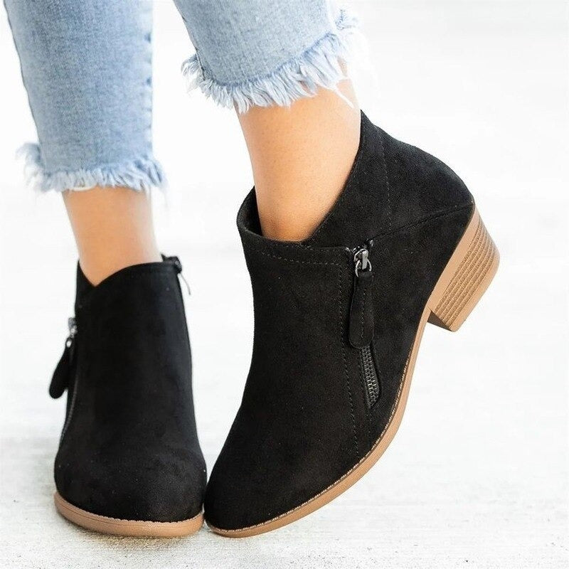JOSIE | ORTHOPEDIC HEELED BOOTS FOR WOMEN