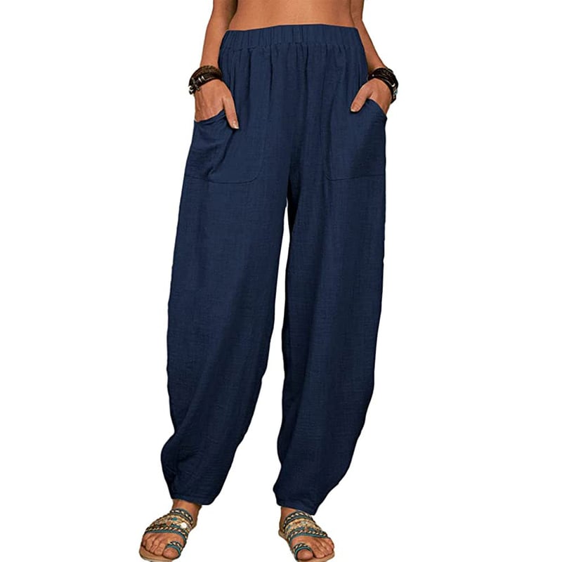 ELVIANE - CASUAL COTTON-LINEN HAREM PANTS