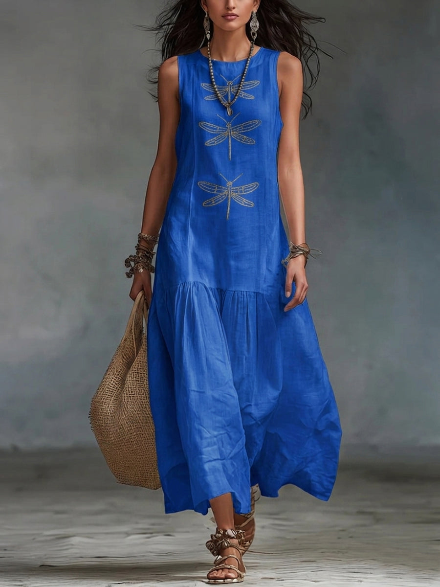 GENEVA | SLEEVELESS MAXI DRESS FOR WOMEN