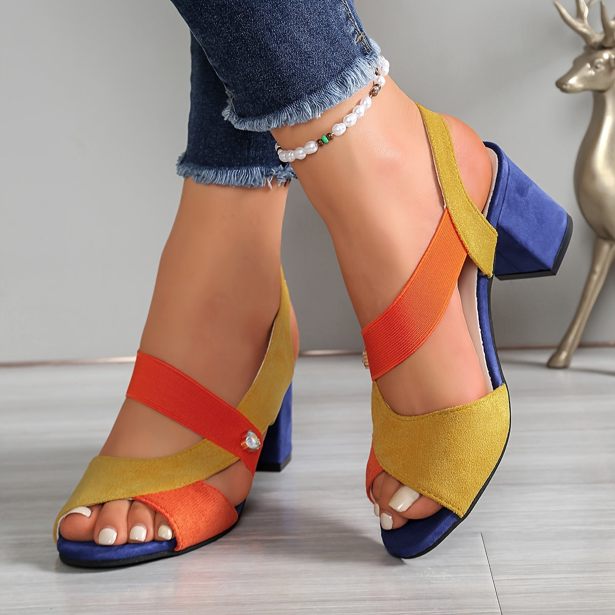 DELACROIX | Elegant Colourful Orthopaedic Sandals