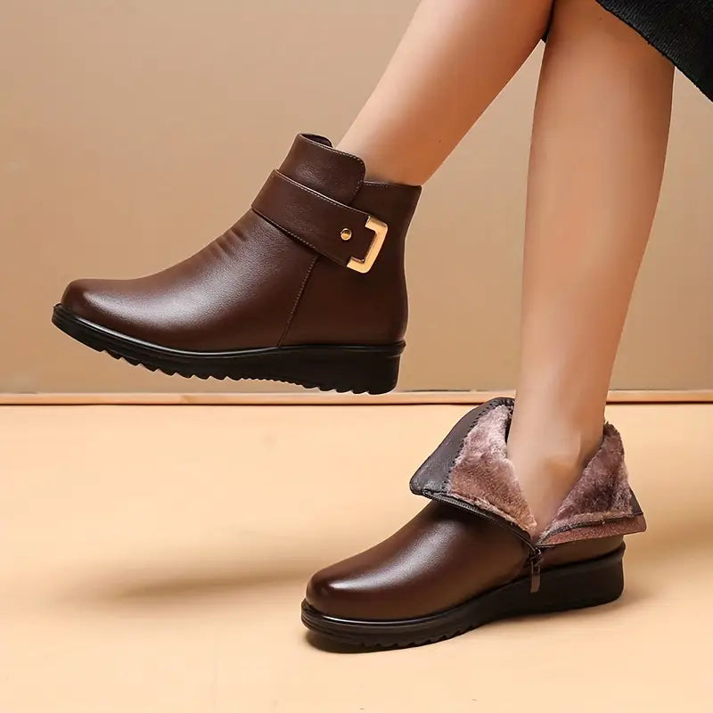 SAVVINA | FLEECE-LINED WINTER BOOTS FOR WOMEN