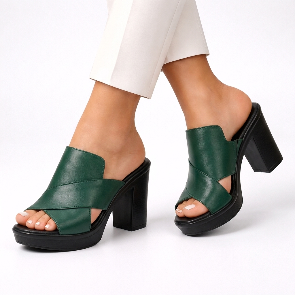 DARCY - ELEGANT BLOCK HEEL SANDALS