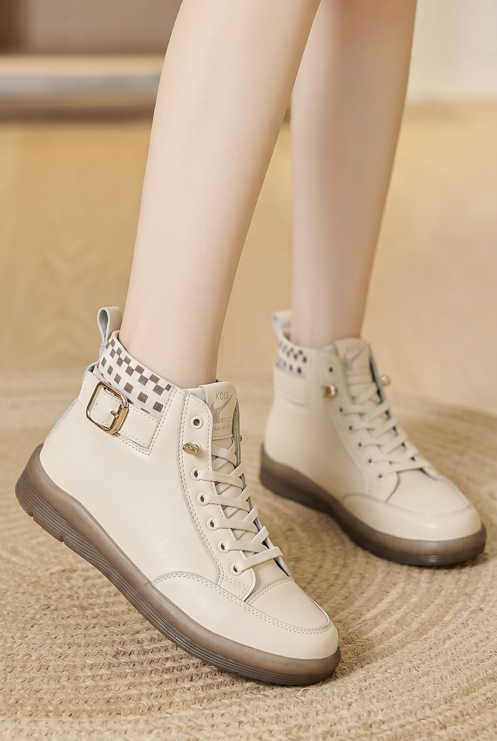 RUBYLACE | COMFORT BUCKLE BOOTS FOR WOMEN