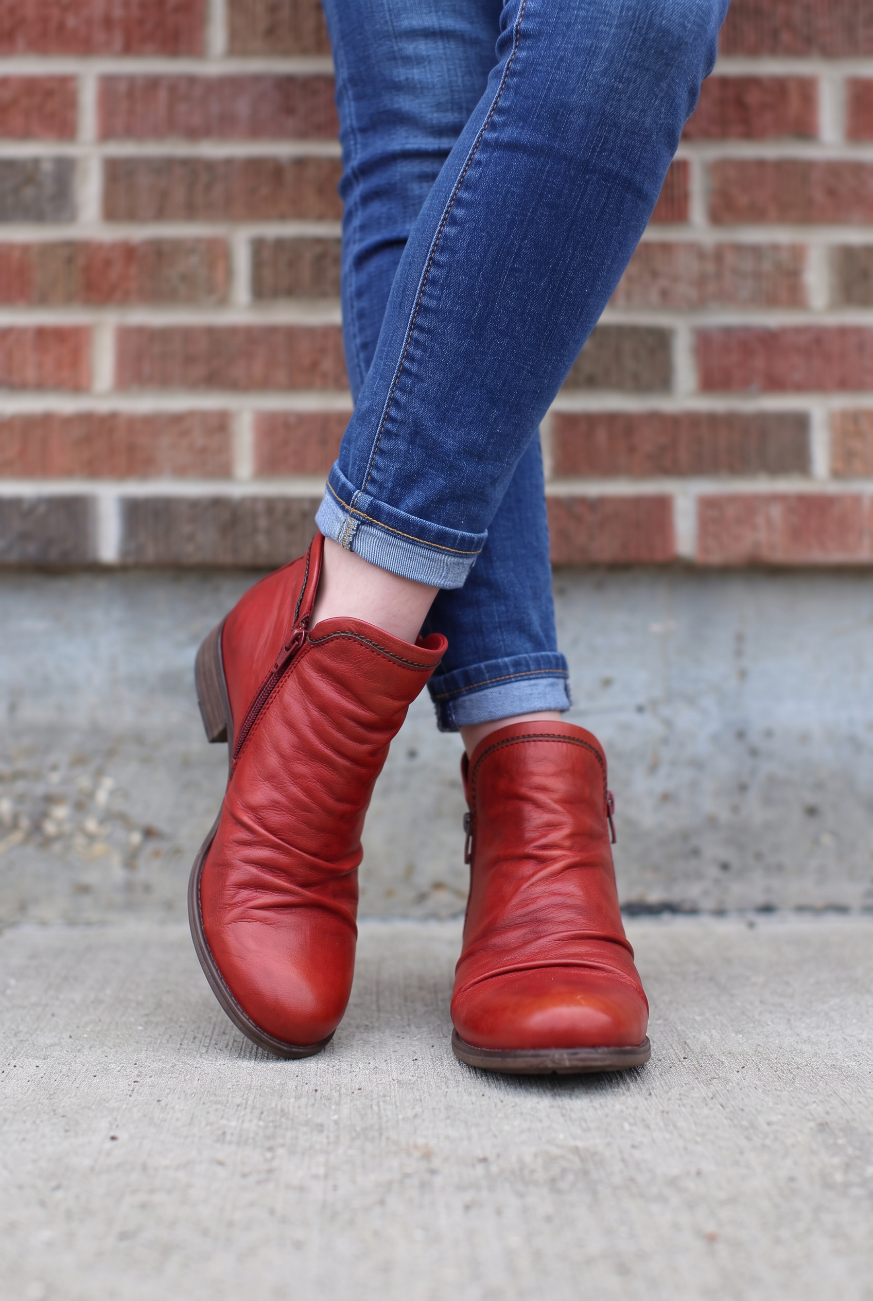 BROOKE | WATERPROOF ZIP ANKLE BOOTS FOR WOMEN