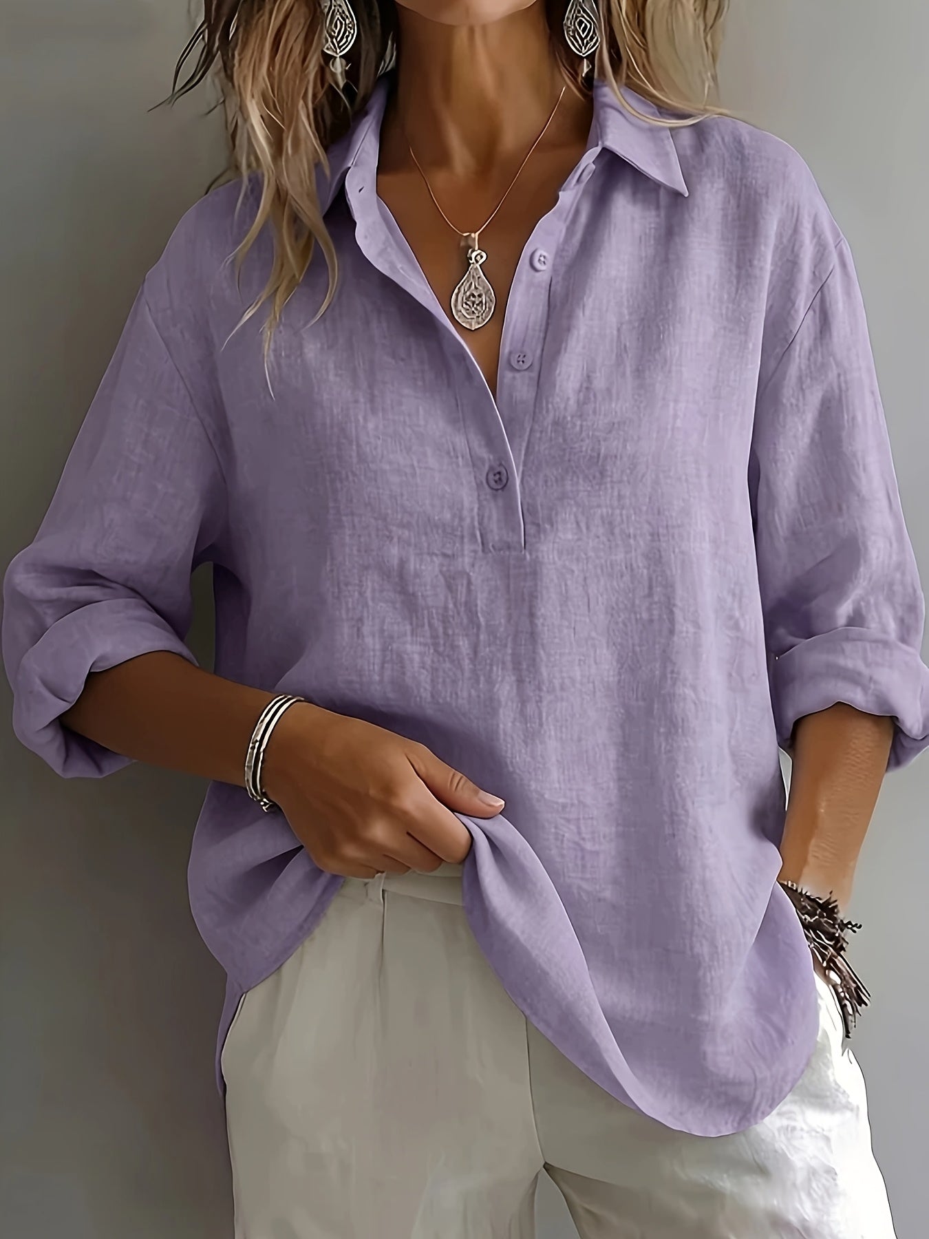 OLIVIA – CHIC LOOSE-FIT BLOUSE