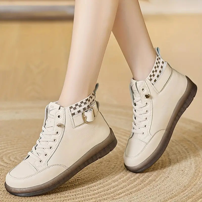 RUBYLACE | COMFORT BUCKLE BOOTS FOR WOMEN