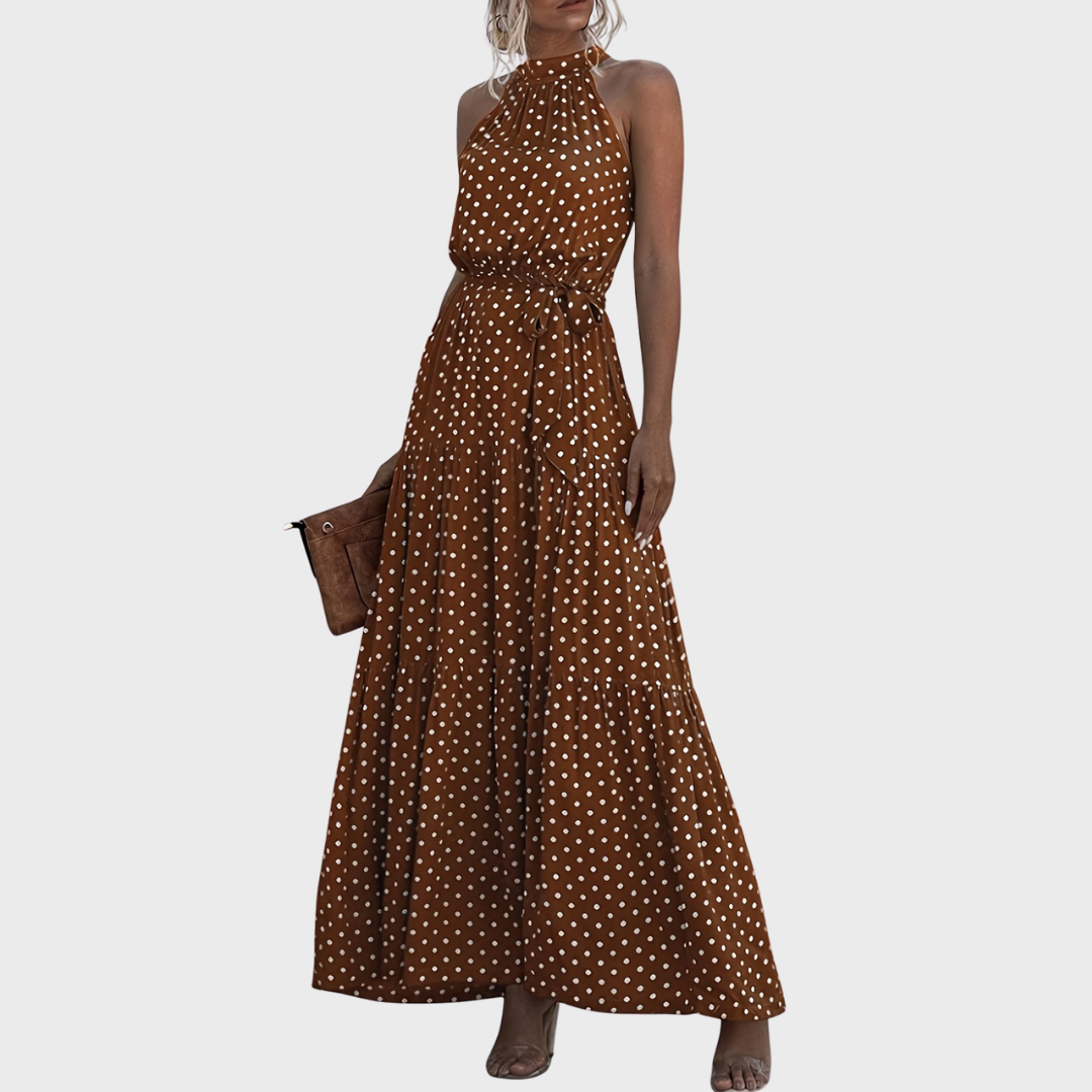 NATALIA – POLKA DOT SUMMER DRESS