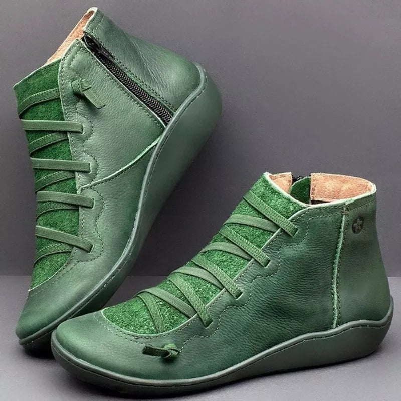 SCARLETT | LEATHER AUTUMN BOOTS FOR WOMEN